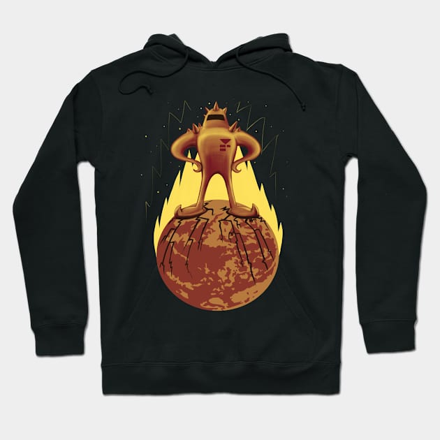 Starman Own Earth Hoodie by AnnieMae